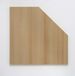 Samerberg Étagère d'angle en hêtre, 65x65x2,2 cm