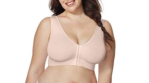 Just My Size Women's Molded Bra, Sand, 6X