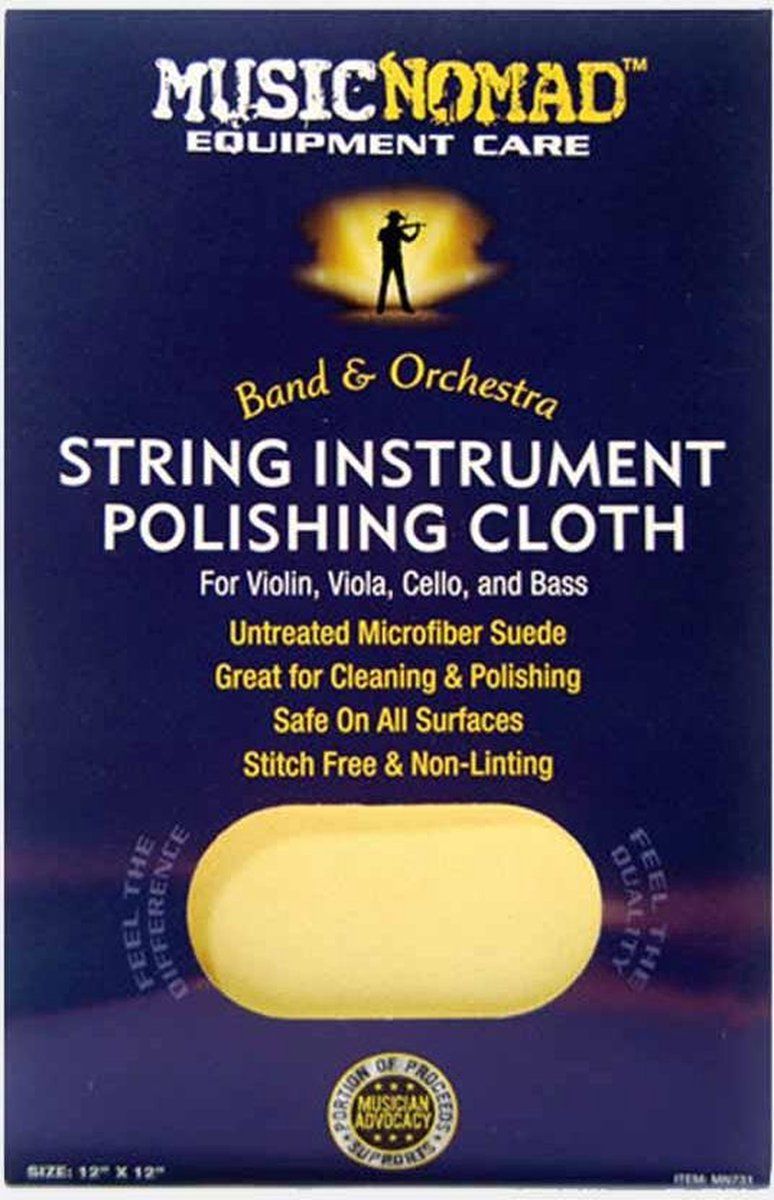MusicNomad String Instrument Microfiber Cloth - MN731