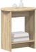 vidaXL Bijzettafel Sonoma Eiken 50 x 39,5 x 55 cm Bewerkt hout