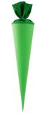 goldbuch 97822 snoepzak 70 cm, snoepzak met viltsluiting, cadeauzakje van lakkarton, geschenkverpakking voor eerste schooldag en eerste schooldag, groen