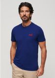 Superdry Essential T-Shirt Donkerblauw - Maat XL - Heren