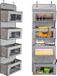 Merkloos Starsglowing Hanging Organiser