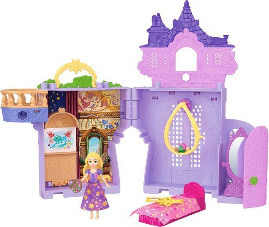 Mattel Disney Princess - Verhaalstapelaars - Rapunzel Kasteel