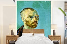 Nr1Wallpaper Behang - Fotobehang Opgedragen aan Gauguin - Vincent van Gogh - Breedte 165 cm x hoogte 220 cm