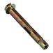 Bulk Hardware BH02864 zeskantschroeven-hulzenanker M10 x 12 x 76 mm (verpakking à 2), wit, stuks