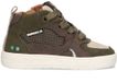 BunniesJR Jongens Hoge Sneakers - Groen - Leer - Veters