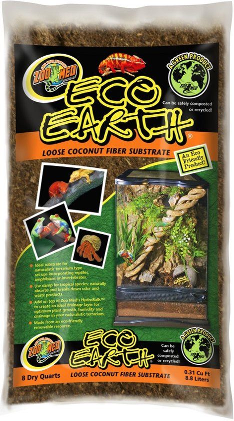Zoo Med Eco Earth 8.8L - Bodembedekking