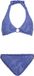 Brunotti Hollymai-Jacquard Bikini Set Marlin Blue Dames Halter Bikini Set Maat 34