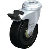 Blickle LRA-VPA 75K-FI-EL Zwenkwiel met rem Wieldiameter: 75 mm Draagvermogen (max.): 45 kg 1 stuk(s)