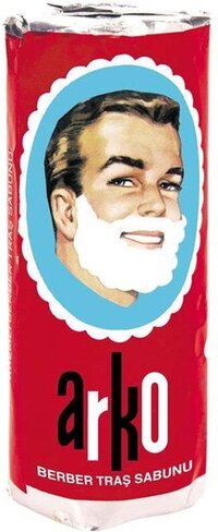 Arko Klassiek Turks scheerpakket - (scheerstaaf, scheerkwast, klapmes, scheermes en Arko crème)