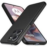 Motorola Coque pour Motorola Moto G56 5G - housse etui silicone gel fine + verre trempe - NOIR