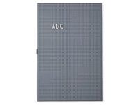 Design Letters Tableau pour lettres A3 Design Letters gris foncé