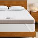 Surmatelas 180x200 cm, 7,5 cm d'épaisseur, en mousse à mémoire de forme avec gel, réversible