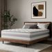 Homavo - Matelas à ressorts 140x190 cm, 25cm épaisseur, orthopédique 7 zones, certifié Oeko-Tex, dureté moyenne