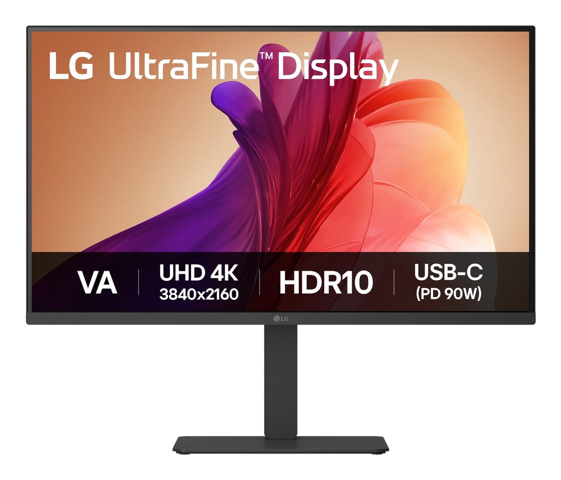 LG 32U720A-B 32" 4K UHD Monitor - USB-C 90W - IPS