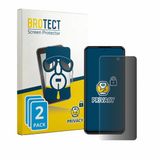 BROTECT - privacy screenprotector voor Lagenio A11 - Folie Beschermfolie Blauwlichtfilter 2 Stuks