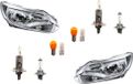 Netparts24 Johns Halogeen Koplampen Set Links en Rechts Geschikt voor Ford Focus 11 (2011-2014)