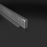 Gaestopas dakgoot serie E/4 25x100 met 4 mm moer grijs