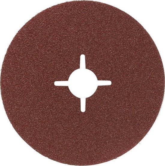 Bosch Fiberschuurschijf voor haakse slijpmachine, korund 180 mm, 22 mm, 24