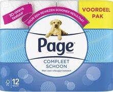 Page Toiletpapier Compleet Schoon 2-laags 12 stuks