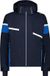 CMP Gevoerde ski-jas met rits en capuchon voor heren - zwartblauw - 3XL