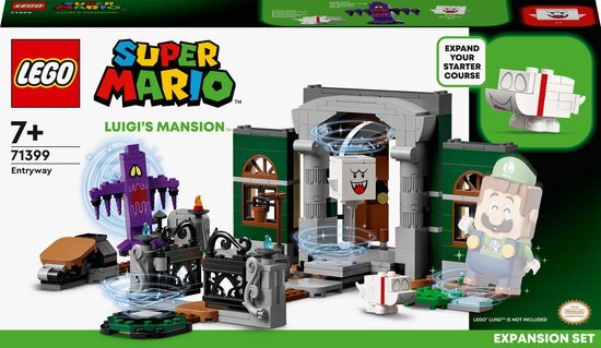 lego Uitbreidingsset Luigi’s Mansion-hal bouwspeelgoed - 71399