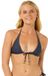 Rip Curl Dalias Denim Triangle Bikinitop Blauw 2XS Vrouw