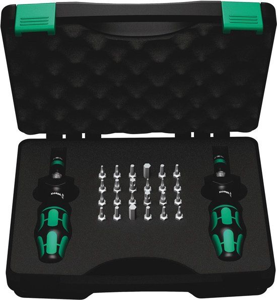 Wera 26-delige Kraftform momentschroevendraaierset - 0.3-3.0 Nm