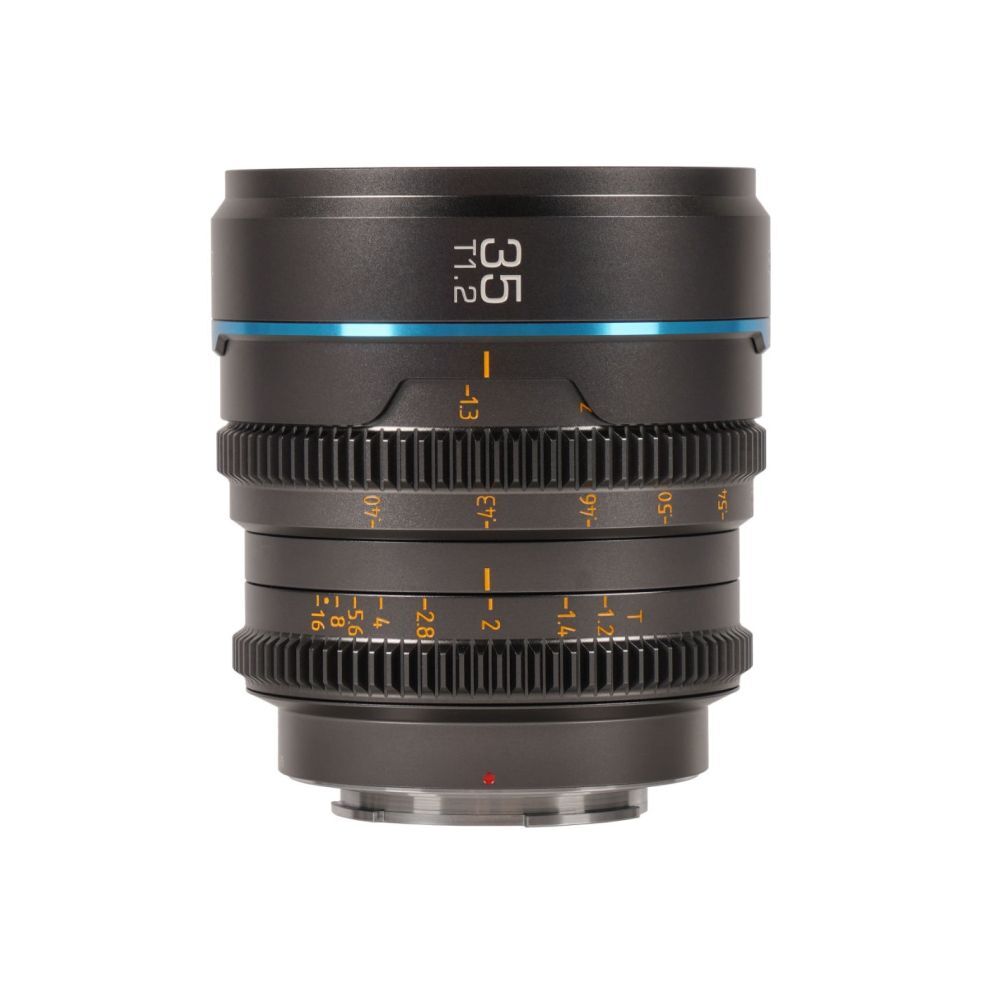 Sirui Sirui Nightwalker Series 35mm T1.2 S35 Manual Focus Cine Lens X Mount, gun metal grijs