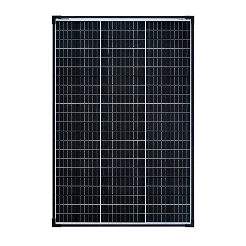 EnjoySolar Monokristallijn zonnepaneel, 100 W, 36 V, 182 mm, zonnecellen, 10 bus-bars, zonnepaneel, ideaal voor camper, balkoninstallatie, tuinhuisjes, boot