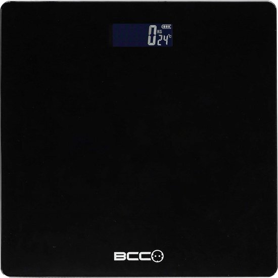 BCC BS22-01 - Personenweegschaal - Zwart