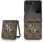 Guess Case Voor Samsung Galaxy Z Flip 7 Groot 4G Logo Klassieke Bescherming