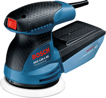 Bosch GEX 125-1 AE Professional Orbital Sander - 250W - 125mm - Variable Speed - Velcro - Black/Blue/Red