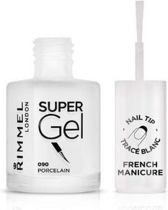 Rimmel London SuperGel French Manicure Nail Tip Whitener 090 Transparent