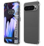 Siliconen Google Pixel 9 Pro 5G Siliconen hoes, schokbestendig, transparant
