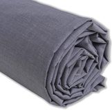 IPEA Katoenen Poplin Stof Grijs - 200 cm x 150 cm