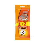 BIC Maq Af Sensitive 3H 100g - Pack of 4+2