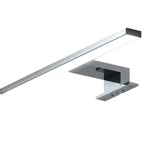 Orno Nortes Led Spiegellamp voor in de Spiegelkast - Kleur: Zilver - 5W - 4000K - 300lm - IP44 (3 Montagetypes)