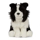 Living Nature Border Collie Knuffeldier (20cm)