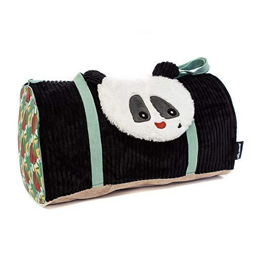 Les Déglingos Rototos van de Panda reistas, voor kinderen, weekendtas, ideaal voor op vakantie, ruim, zeer zacht, pluche
