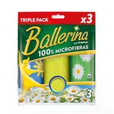 Ballerina Verpakking met 3 microvezels