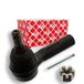 febi bilstein 42682 spoorstangeindstuk met kroonmoer en splint, 1 stuk | Compatibel met: NISSAN NAVARA, NP300 PICKUP, PICK UP, X-TRAIL I