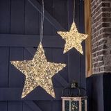 LOBERON Brightens Ster met ledlampjes set van 2