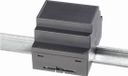 Weltron WMH/4TE#001 DIN-rail-behuizing 71.5 x 91 x 62 ABS 1 stuk(s)