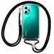 Coole Xiaomi Coole beschermhoes voor Xiaomi Redmi Note 12 5G / Poco X5 5G omhangband, zwart
