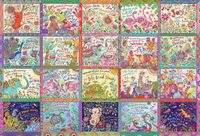 Cobble Hill Puzzle Happy Thoughts - 2000 pièces
