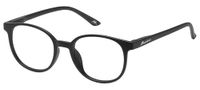 Montana Eyewear MRC2 leesbril met clip-on zonnebril +1.00 - Rond montuur - Zwart
