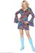 WIDMANN Finidi Disco jurk Daisy 70-jaren Blauw XL