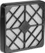 SEPA LFG80-45 Ensemble de grilles de ventilation plastique noir